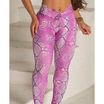 Calça Legging Empina Bumbum Jungle Kiss