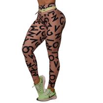 Calca Legging Empina Bumbum Letters Exclusiva Moving Calca Legging Empina Bumbum Letters Exclusiva Moving