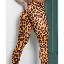 Calça Legging Empina Bumbum Orange Jaguar