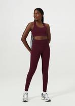 Calça Legging Esportiva Feminina Com Fio Lycra