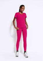 Calça Legging Esportiva Feminina Com Fio Lycra