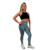 Calça Legging Estampada Feminina Fitness Para Academia Sport Sem Costura Mormaii Levanta Bumbum