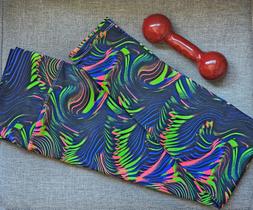 Calça Legging Estampada Suplex Academia Cós Cintura Alto Fitness P a G