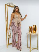 Calça legging estampada suplex flare inverno Calça legging estampada suplex flare inverno