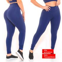 Calça legging Feminina Academia Blackout Zero Transparência