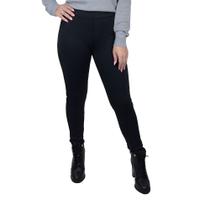 Calça Legging Feminina Bruna & Bia Montaria Skinny Madri Preta - 12232 Calça Legging Feminina Bruna & Bia Montaria Skinny Madri Preta - 12232