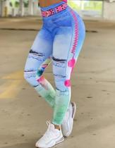 Calça legging feminina chantilly Calça legging feminina chantilly