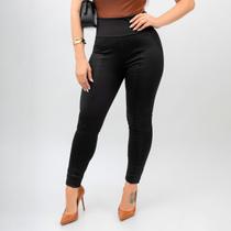 Calça Legging Feminina Cintura Alta Modeladora Skinny Para Look Casual