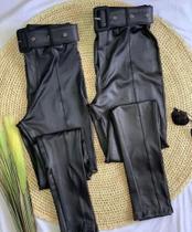 Calça Legging Feminina Com Cinto Calça Legging Feminina Com Cinto