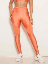 Calça Legging Feminina de Recortes Com Brilho Karicia Calça Legging Feminina de Recortes Com Brilho Karicia