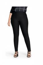 Calça Legging Feminina Em Malha Com Nervura Plus Size Lunender Calça Legging Feminina Em Malha Com Nervura Plus Size Lunender