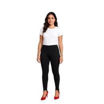 Calça Legging Feminina Flanelada Zero Transparência Preta