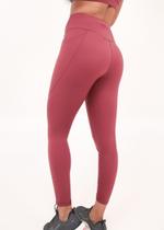 Calça Legging Feminina Journey Monttês Cós Alto Com Bolso