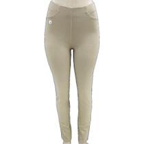 Calça legging feminina lupo loba montaria fit cotton algodão