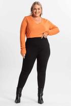 Calça Legging Feminina Plus Size Secret Glam - Conforto e Estilo Calça Legging Feminina Plus Size Secret Glam - Conforto e Estilo