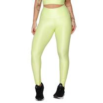 Calça Legging Feminina Poliamida Canelado 3D Compressão Fitness Academia Treino Grossa Cintura Alta