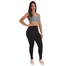 Calça Legging Feminina Suplex Academia Cintura Alta Premium