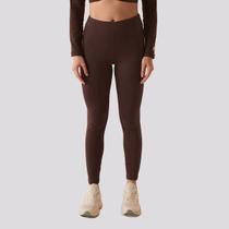 Calça Legging Fila Flat Life II Feminina Marrom Calça Legging Fila Flat Life II Feminina Marrom