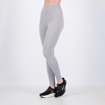Calça Legging Fila Life Ribbed Feminina Cinza