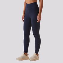 Calça Legging Fila Life Ribbed Feminina Marinho Calça Legging Fila Life Ribbed Feminina Marinho
