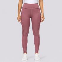 Calça Legging Fila Pocket Life Feminina Bordô Calça Legging Fila Pocket Life Feminina Bordô