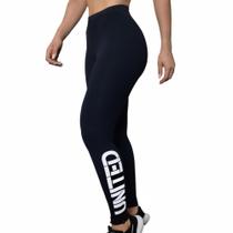 Calça Legging fitness alta compressão cintura alta United