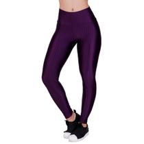 Calça Legging Fitness Cintura Alta Cirrê 3D Feminino Laura
