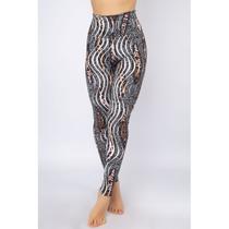 Calça Legging Fitness Cintura Cós Alto Estampada