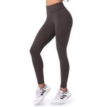 Calça Legging Fitness Compression Coffee Zee Rucci