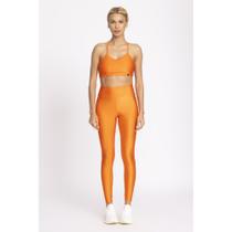 Calça Legging Fitness Empina Bumbum Laranja Calça Legging Fitness Empina Bumbum Laranja