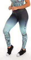 Calca legging fitness estampa digital, tamanho M