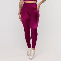 Calça Legging Fitness Feminina Cintura Alta Textura Brilho Calça Legging Fitness Feminina Cintura Alta Textura Brilho