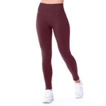 Calça Legging Fitness Jacquard Bordeaux Calça Legging Fitness Jacquard Bordeaux