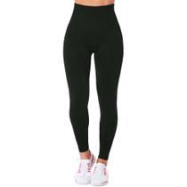 Calça Legging Fitness Modeladora Cintura Alta Dobravél Zee Rucci Calça Legging Fitness Modeladora Cintura Alta Dobravél Zee Rucci