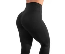 Calça Legging Fitness Modeladora Cintura Alta Sem Costura Empina Bumbum Treino Academia Ioga Corrida