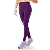Calça Legging Fitness sem Costura com detalhes de Jacquard Black Wine Zee Rucci