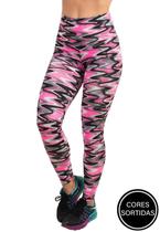 Calça Legging Fitness Vekyo Modas Suplex Cintura e Cós Alto Estampada Roupa de Academia Corrida Feminina Calça Legging Fitness Vekyo Modas Suplex Cintura e Cós Alto Estampada Roupa de Academia Corrida Feminina