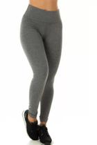 Calça Legging Flanelada Cós Alto Calça Legging Flanelada Cós Alto