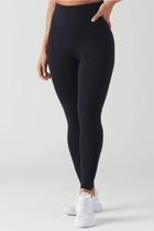 Calça Legging Flanelada Cós Alto Calça Legging Flanelada Cós Alto