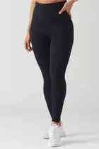 Calça Legging Flanelada Cós Alto Calça Legging Flanelada Cós Alto