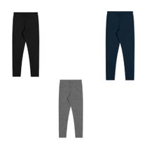 Calça legging flanelada forrada elian menina 4-6-8-10-12-14-16