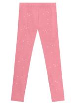 Calça Legging Flanelada Infantil Com Brilho Lisa Brandili Calça Legging Flanelada Infantil Com Brilho Lisa Brandili