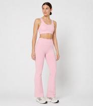Calça Legging Flare Feminina Fitness After Body Rosa Calça Legging Flare Feminina Fitness After Body Rosa