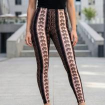 Calça Legging Flare Flanelada Grossa Zero Transparência