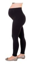 Calça Legging Gestante Grávida Loba Lupo Sem Costura Antiviral