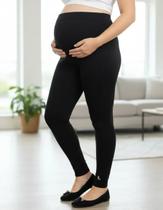 Calça Legging Gestante Loba Lupo Original Suporte E Conforto Calça Legging Gestante Loba Lupo Original Suporte E Conforto