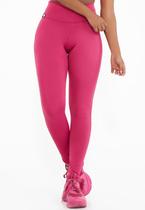 Calça Legging Grace Rosa Pink AQN SPORT Zero Transparência