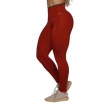 Calca Legging Heart Bicolor Bordo Moving Fitness