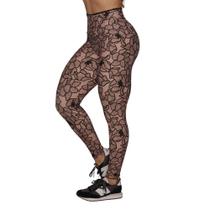 Calca Legging Heart Bicolor Fiore Exclusiva Moving Fitness