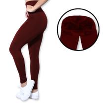 Calça Legging Heide Ribeiro Flanelada Térmica